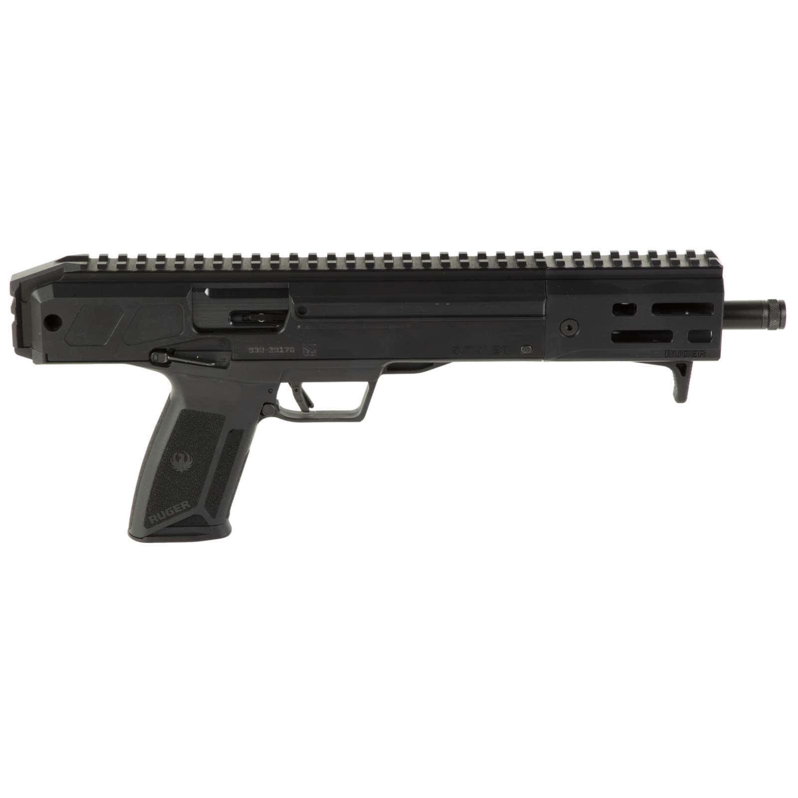 RUGER LC CHARGER 5.7X28 BLACK PSTL 10.3" THREADED 20RD