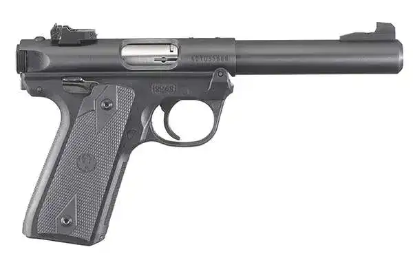 RUGER MRK IV 22/45 TRGT 22LR 5.5" BLUED BLK GRP ADJ SGHT 10RD - Image 3