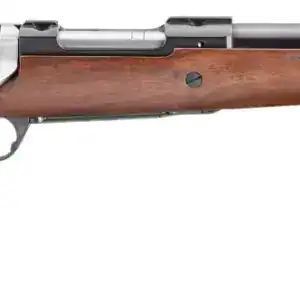 RUGER HAWKEYE HUNTER 308WIN RIFLE 16.6" T.B. WALNUT/BLUED 4RD