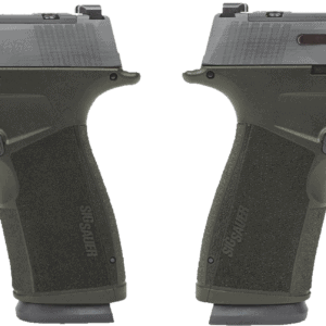 SIG SAUER P365 X-MACRO 9MM PSTL 3.7" CRUSHED SILVER BATTLEWORN 2-17RD MAGAZINES