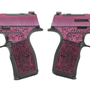 SIG SAUER P365X LADY BUG 9MM PSTL 3.1" BBL 2-12RD MAGS, OPTC PLTE COVER