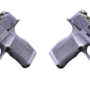 SIG SAUER P365X 2 TONE PURPLE 9MM PSTL 3.10" 2-12RD OPTIC RDY MANUAL SAFETY