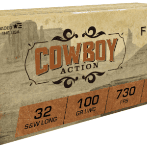 FIOCCHI 32 S&W LONG 100G LWC 50RD BX 1000RD CASE