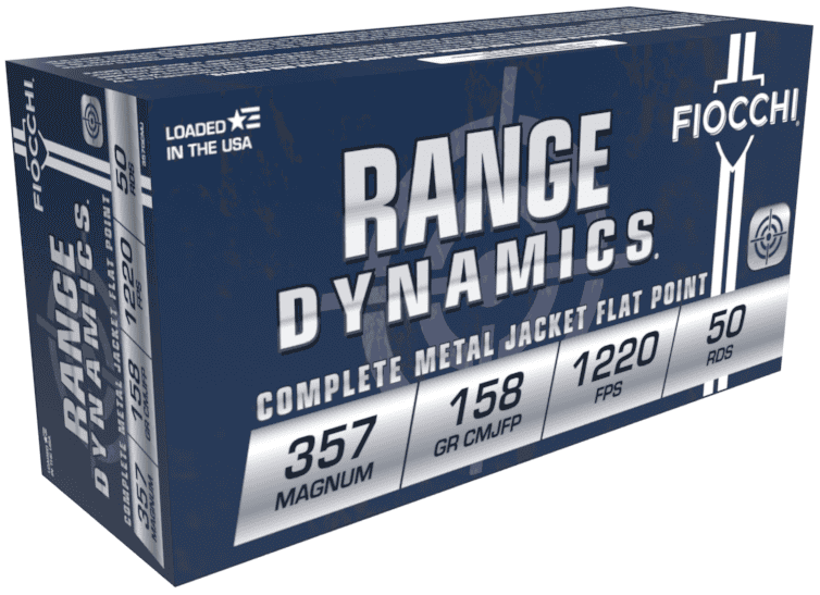 FIOCCHI 357MAG 158G CMJFP 50RD BX 1000RD CS