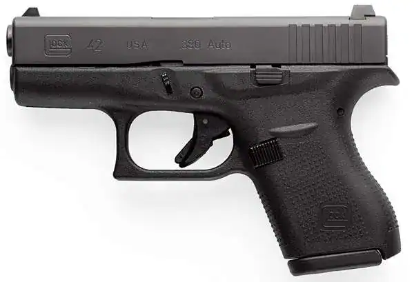 GLOCK 42 GEN 3 380ACP PISTOL 3.25" FXD 5.5lb 2-6RD MAGS - Image 3
