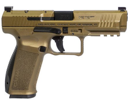 CENTURY CANIK METE SFT 9MM BURNT BRZ PSTL 1-18RD,1-20RD