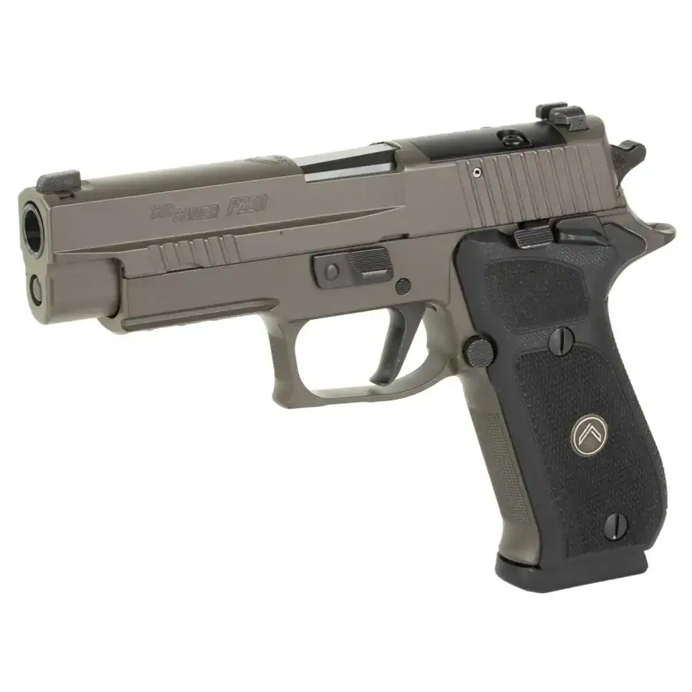 SIG SAUER P220 LEGION 45ACP SAO PSTL GRY, BLK G10 GRIPS, 3-8RD MAGS OPTICS READY - Image 2