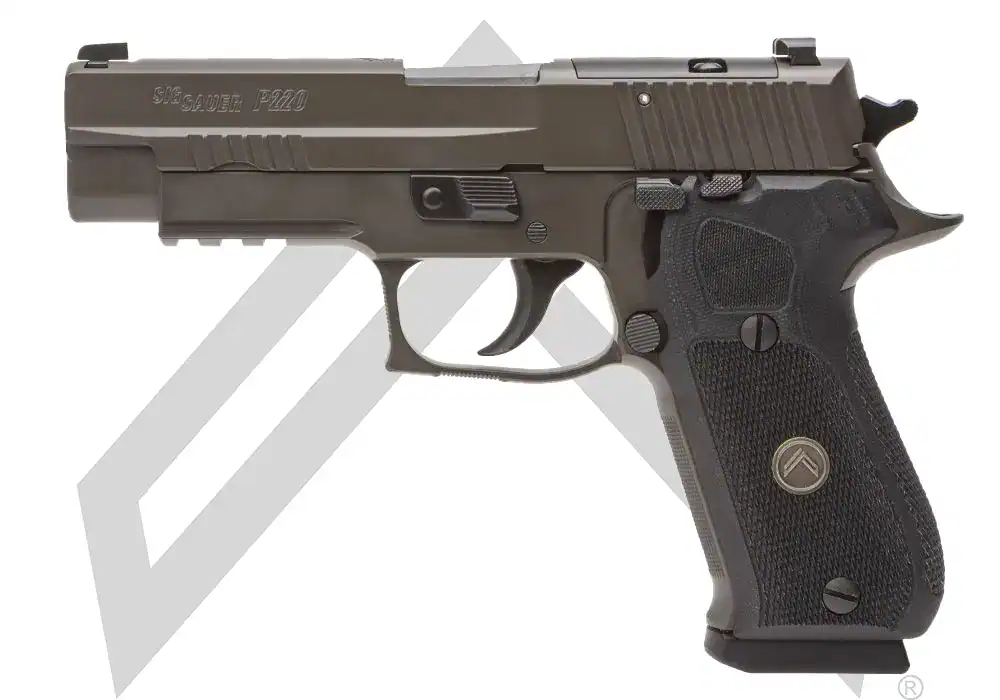 SIG SAUER P220 LEGION 45ACP SAO PSTL GRY, BLK G10 GRIPS, 3-8RD MAGS OPTICS READY - Image 4