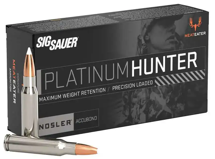 SIG SAUER PLATINUM HUNTER ACCUBOND 270WIN 150G 20RD BX 200RD CASE - Image 2