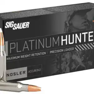 SIG SAUER PLATINUM HUNTER ACCUBOND 30-06 SPRINGFIELD 180G 20RD BX 200RD CASE