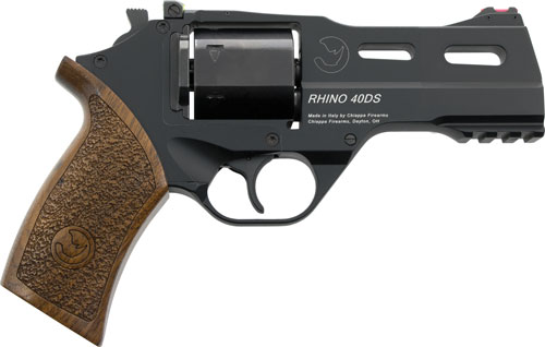 CHIAPPA RHINO 40DS 9MM - 4" ADJ. SIGHT BLACK/WALNUT.