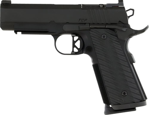 CZ DAN WESSON TCP OR 45ACP 4" - FS BLACK DUTY FINISH 8RD MAG