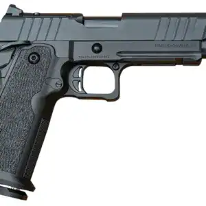 SDS TISAS 1911 DUTY B9R DS, 9MM, 5", Black Cerakote, Ti Firing Pin, Double Stack, Rail, bull barrel
