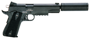 GERMAN SPORT 1911 AD-OPS - 22LR 5" BLACK/SYN 10RD W/RAIL