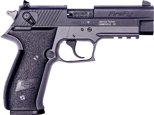 GERMAN SPORT FIREFLY 22LR - 4" FS 10RD NON-THREADED GREY