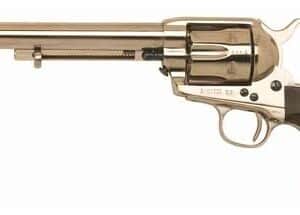 CIMARRON CAVALRY SCOUT 45LC - FS 7.5" POLISHED NICKEL/WALNUT