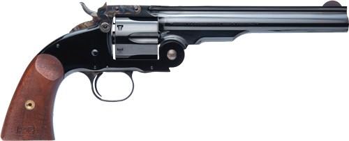 CIMARRON NO.3 SCHOFIELD 38SPL - 7" FS BLUED WALNUT