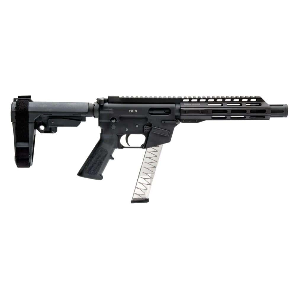 Freedom Ordnance FX-9 Freedom Extreme Pistol 9mm Luger 31rd Magazine 8" Barrel Black