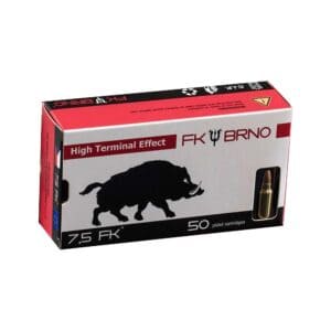 F5 Ammunition 7.5 FK (50/BOX) 95 Grain Copper Nose-Dicarding Hollow Point