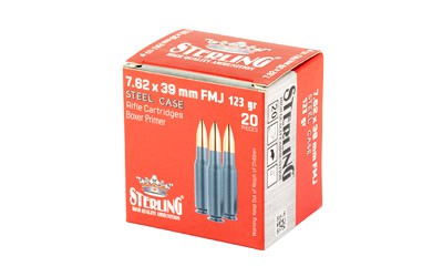 STERLING SC 762X39 123GR FMJ 20/1000 - Image 3