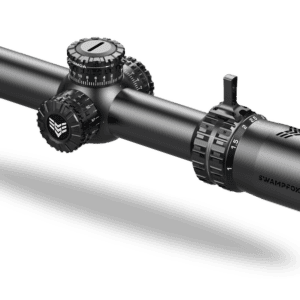Swampfox Arrowhead LPVO Series Rifle Scope 1-8x24 30mm SFP IR Red MOA Black